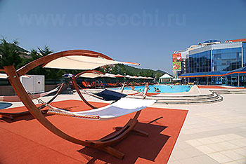 Территория 'Ателика Гранд Гамма' курортный отель, Туапсе, Черноморское побережье России