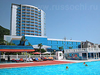 Внешний вид 'Ателика Гранд Гамма' курортный отель, Туапсе, Черноморское побережье России